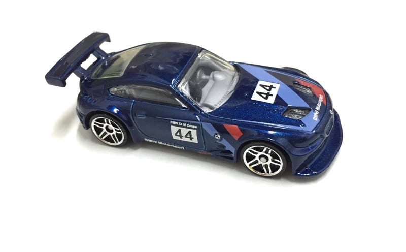 Illustration for article titled BMW Z4M coupe racecar by Hot WheelsÂ