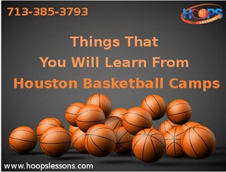 Illustration for article titled Things
That You Will Learn From Houston Basketball Camps