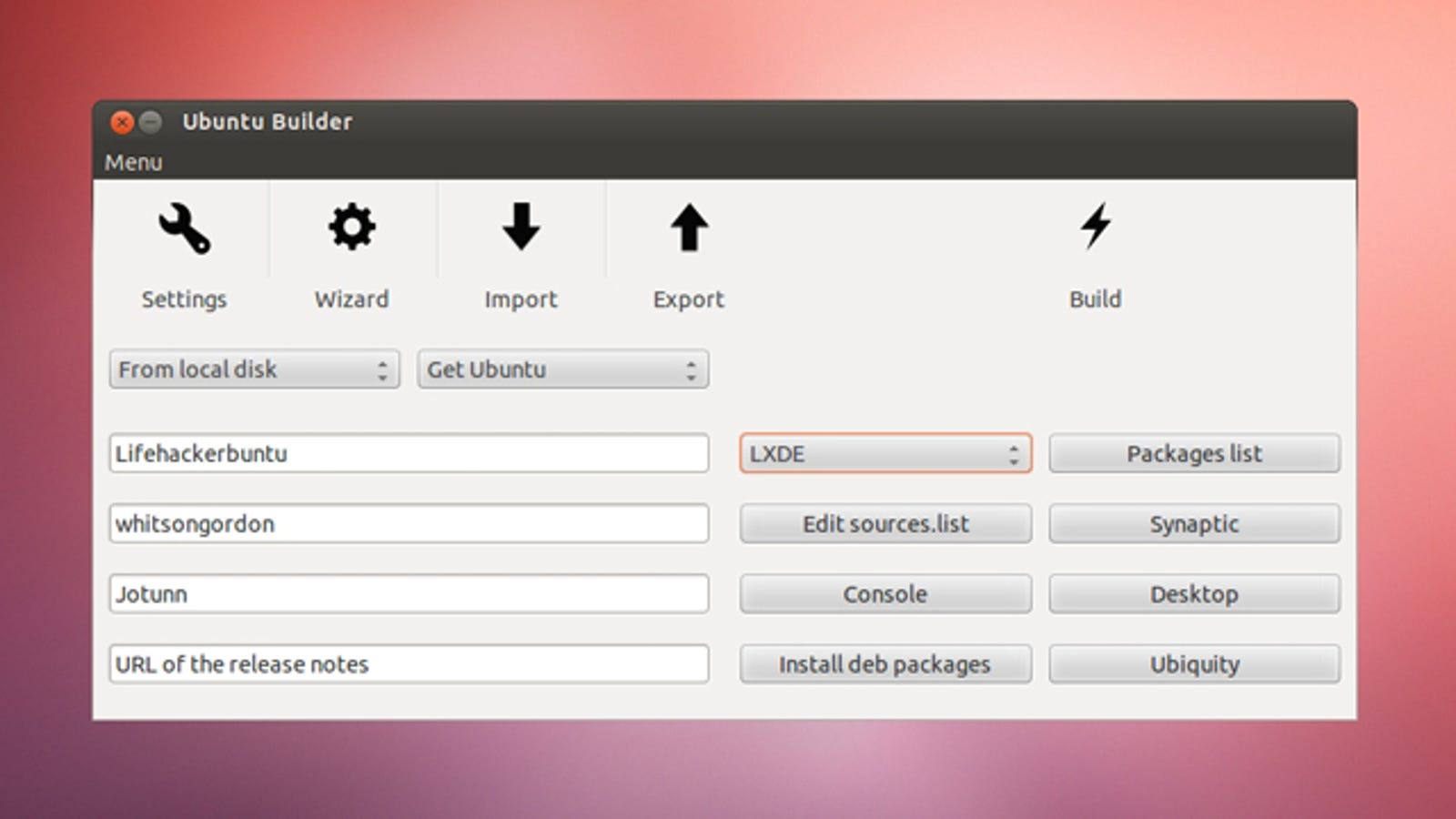 Ubuntu Builder Lets You Build Your Own Customized Linux Distribution