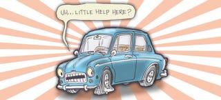 Illustration for article titled How To Change A Tire Without Getting Killed Like A Big Dummy