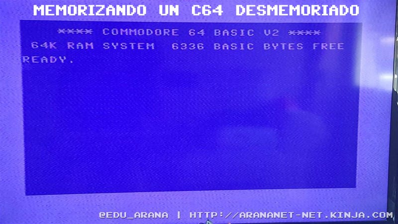 Illustration for article titled Memorizando un c64 desmemoriado