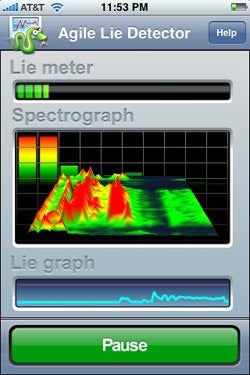 test app detector lie Me Detector: Tell Agile iPhone! Truth, Lie the