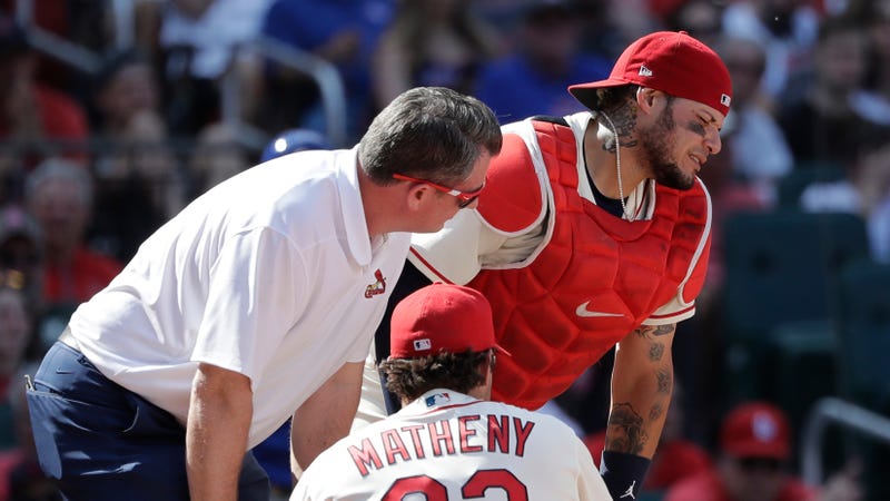 Image result for yadier molina injury