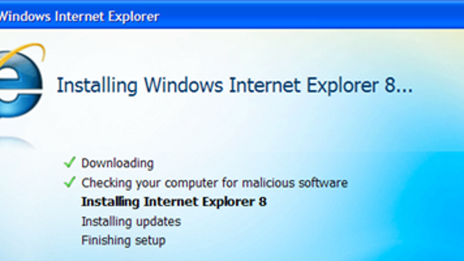 Internet Explorer 8 Beta 1 Available for Download