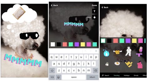 Snapchat Instagram Pull Giphy Integration After Users 