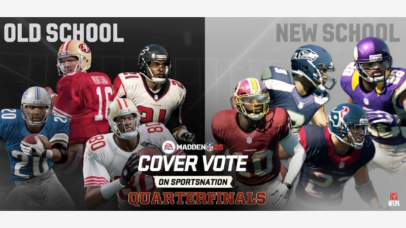 Illustration for article titled Madden's Cover Vote Sees Two Nominal Upsets, but the Favorites Still Rule