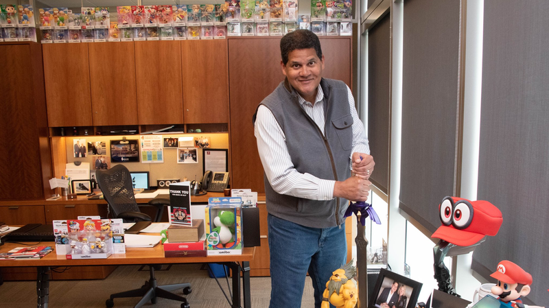 Illustration for article titled Reggie Fils-Aime Gives First Speech Since Leaving Nintendo
