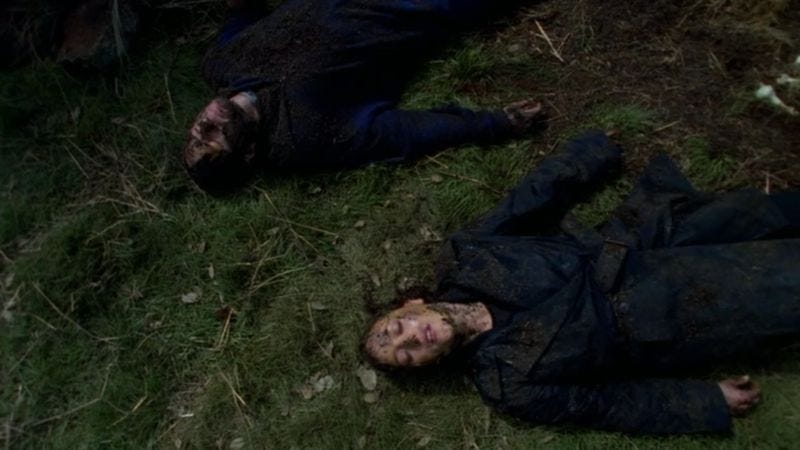 Illustration for article titled The X-Files: “Field Trip” / Millennium: “Via Dolorosa”