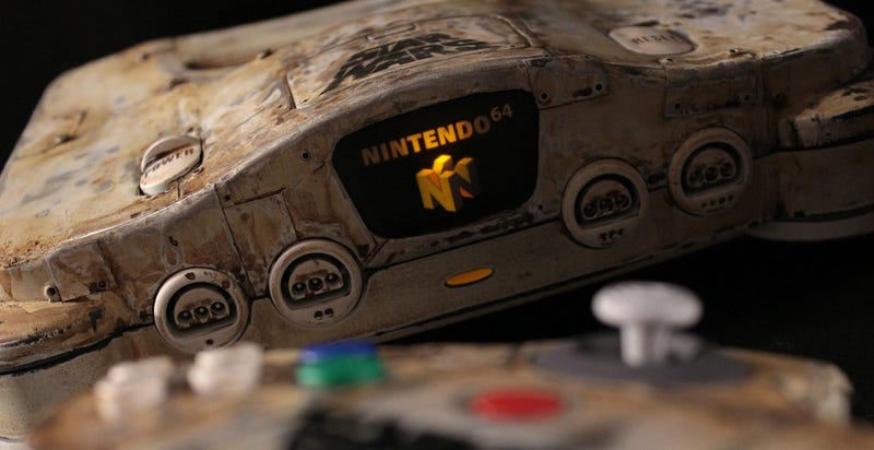 Illustration for article titled Star Wars N64 Looks Like It Was Found In The Wreckage Of Jakku