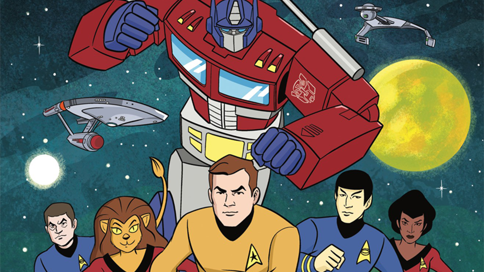 photo of A New IDW Comic Is Mashing Up Star Trek and Transformers in the Most Glorious Way Possible image