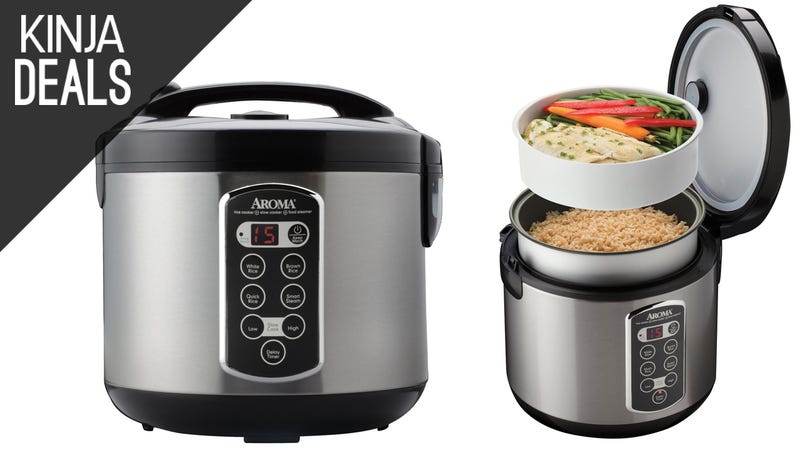 Illustration for article titled Make Perfect Rice Every Time With This $30 Cooker and Steamer