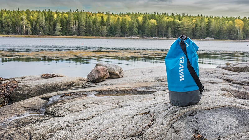 Illustration for article titled Get Two Free Forever Cold Water Bottles When You Buy A WavesGear Dry Bag ($34)