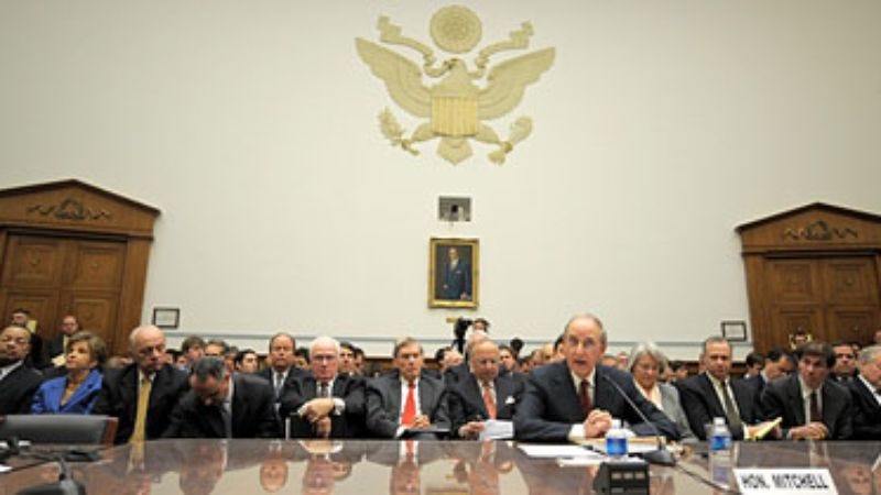 Illustration for article titled Congress Wondering What Happened With That Whole Roger Clemens Thing