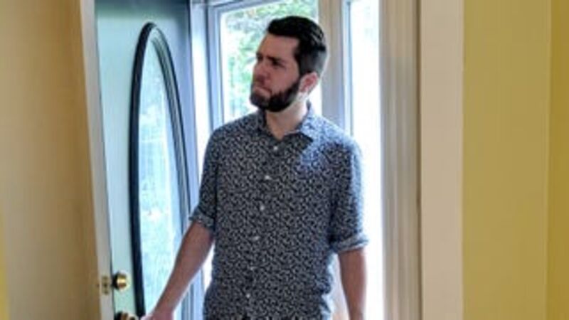 Image result for man entering house