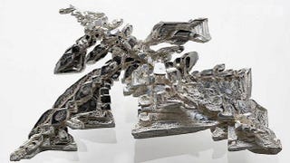 Illustration for article titled Make a silver crystal Christmas tree