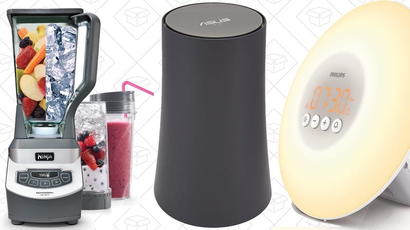 Illustration for article titled Today's Best Deals: Networking Gear, Flash Storage, Wake-Up Light, and More