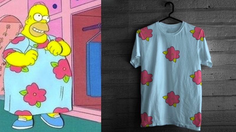 Illustration for article titled A bunch of amazing Simpsons-themed t-shirts are up for voting right now on Threadless