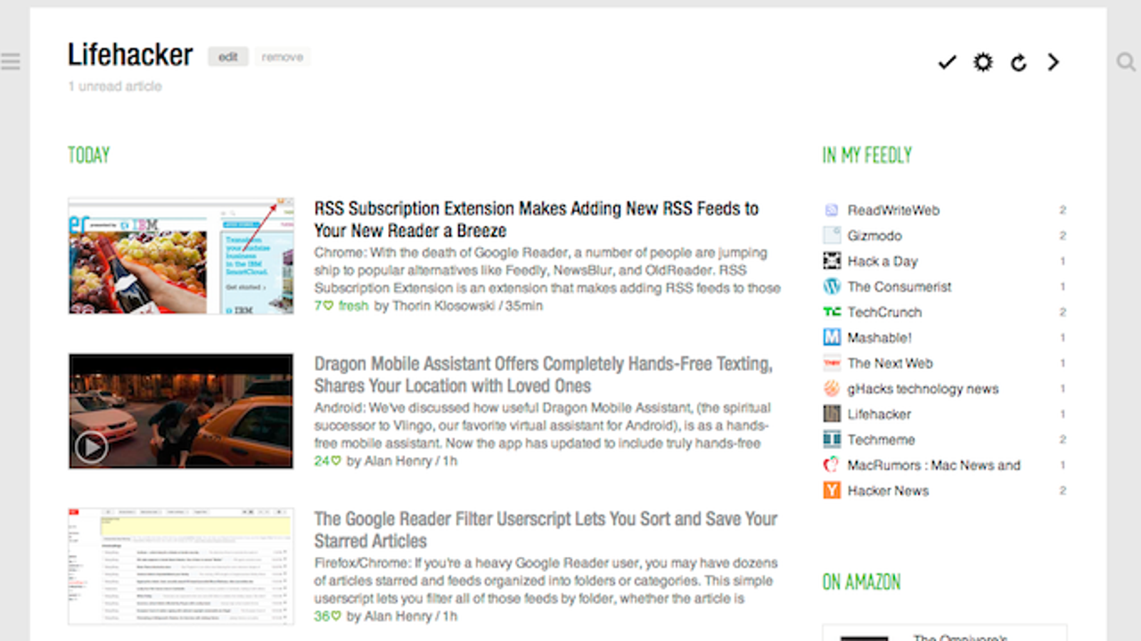 feedly google reader