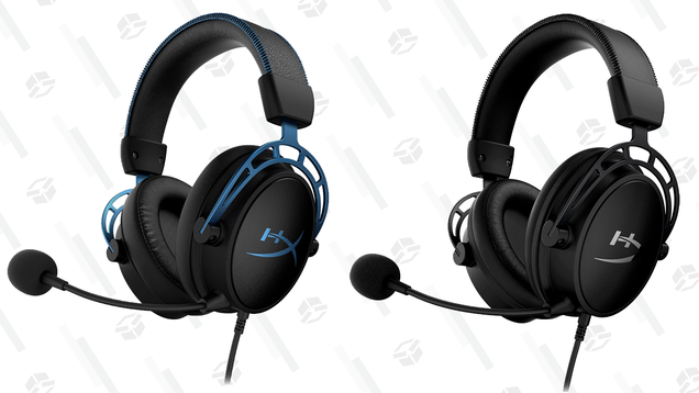 Save $30 on HyperX Cloud Alpha Headsets and Hear Not Just the Blips, but the Bloops Too