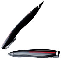Illustration for article titled Samsung Quad Pen Concept Transfers Air Scribbling in Perpetuity