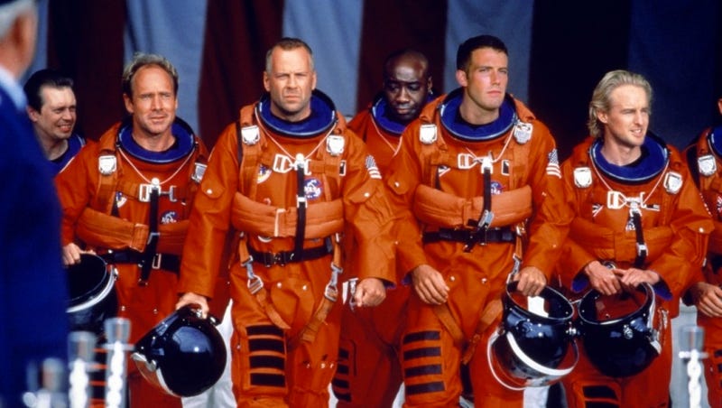 Kostum Profesi Astronot Orange