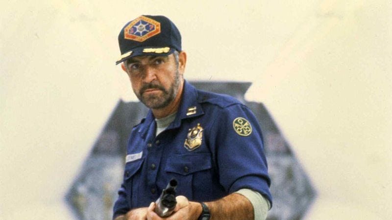 Sean Connery leaves winking 007isms behind in Outland