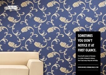 Illustration for article titled Domestic Violence Wallpaper Will Spruce up Your Drab Dining Room