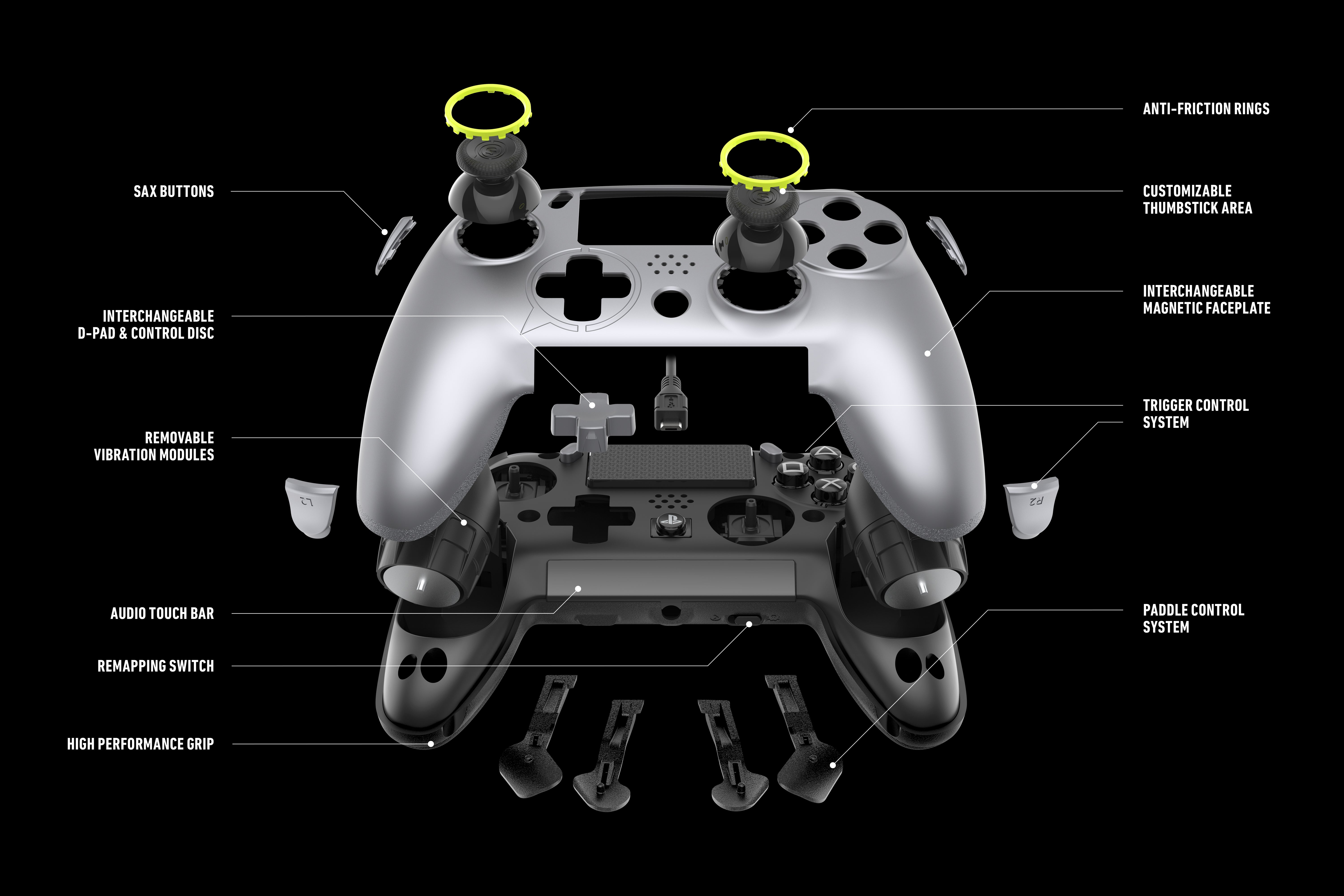 This New Ps4 Controller Is Riffing Hard On Microsoft S Super - this new ps4 controller is riffing hard on microsoft s super customizable controller in a very good way