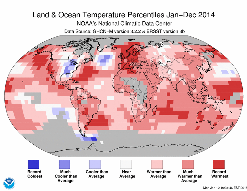 Illustration for article titled Yep, 2014 Was The Hottest Year In Recorded History