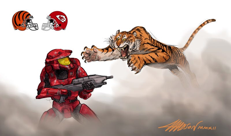 Illustration for article titled A Pixar Animator Sketches The NFL Season