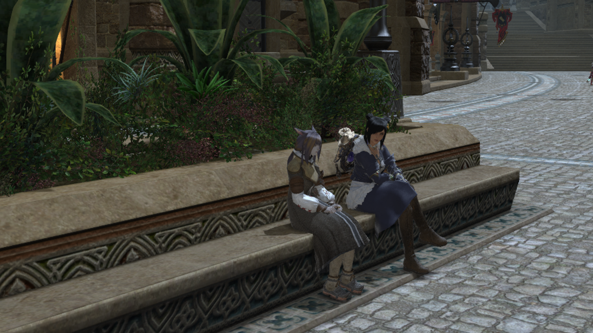 The Final Fantasy XIV Emote That's Pretty Much For Cybersex