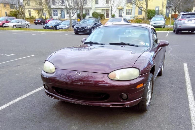 Miatas don’t always look happy, don’tcha know