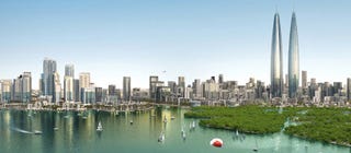 Illustration for article titled Dubai's Newest Twin Towers Will Look Like a Pair of Blunts
