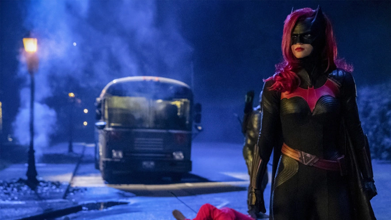 Kate Kane hits the streets in Elseworlds.