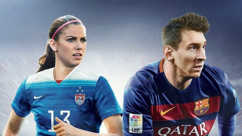 Illustration for article titled FIFA 16 US Cover - Alex Morgan