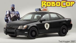 Illustration for article titled 2008 Ford Taurus: Robocop Edition