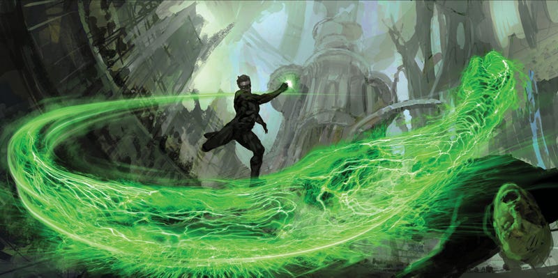 Superb Concept Art That Shows How Green Lantern's Intense ...