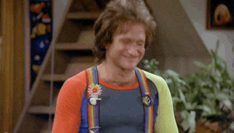 Image result for Mork and Mindy gif