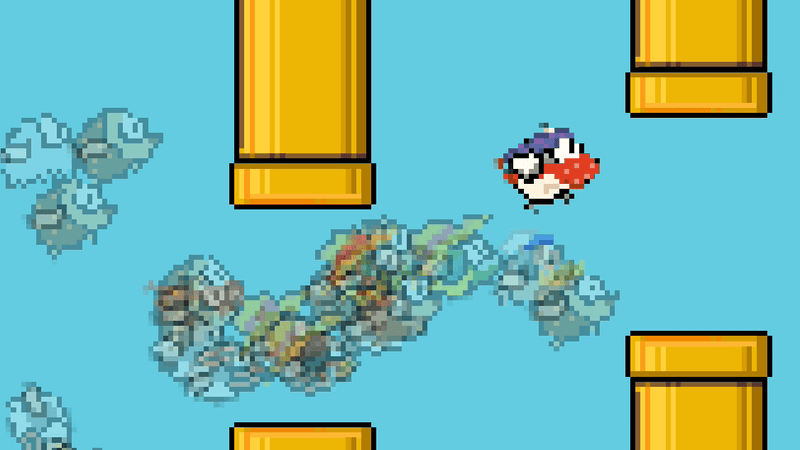 Illustration for article titled There’s A Flappy Bird Battle Royale Game Now, And It’s Good