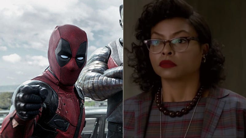Images: Deadpool, Fox; Hidden Figures, Fox