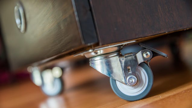 You Should Put Your Coffee Table on Casters