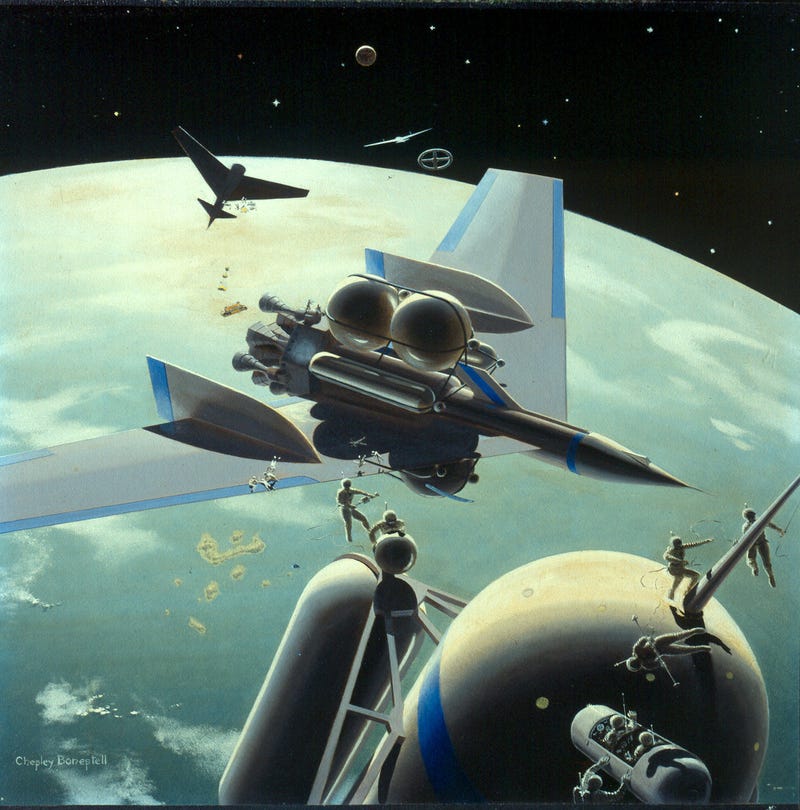 The Artist Who Helped Invent Space Travel