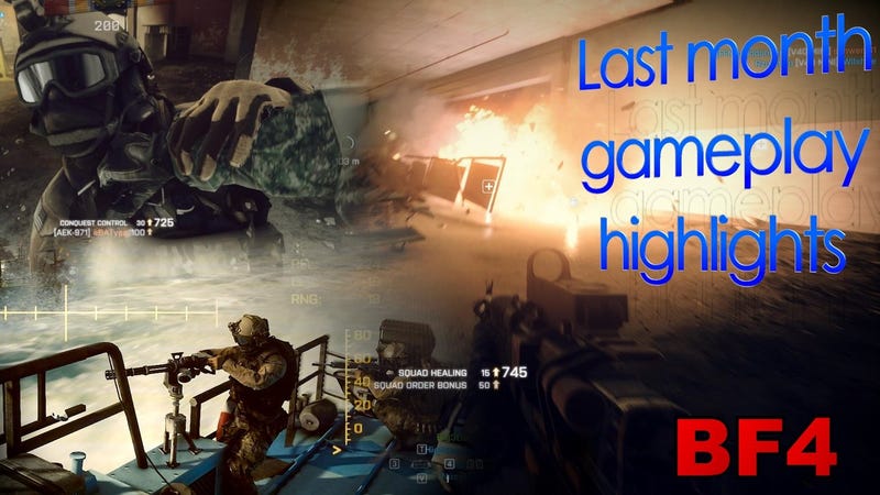 Illustration for article titled Last month's top-5 BF4 moments montage