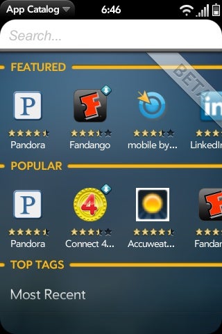 Illustration for article titled Palm Pre's App Catalog Won't Get Really Open Until This Summer