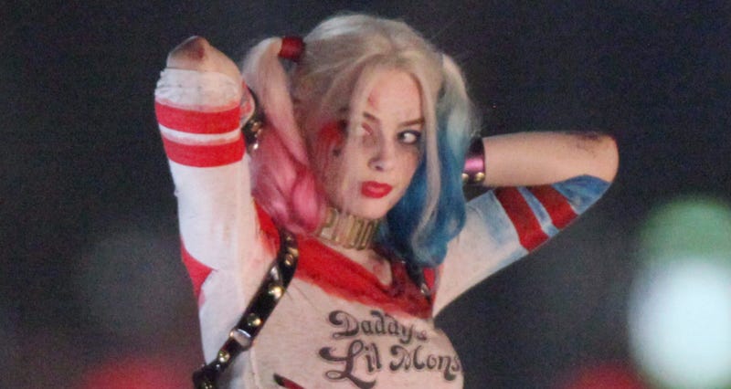 Illustration for article titled Harley Quinn se deja ver al detalle en estas fotos de Suicide Squad