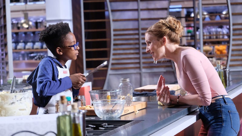 Illustration for article titled Christina Tosi, and her mom Greta Tosi Miller, on tonight's endearing MasterChef Junior