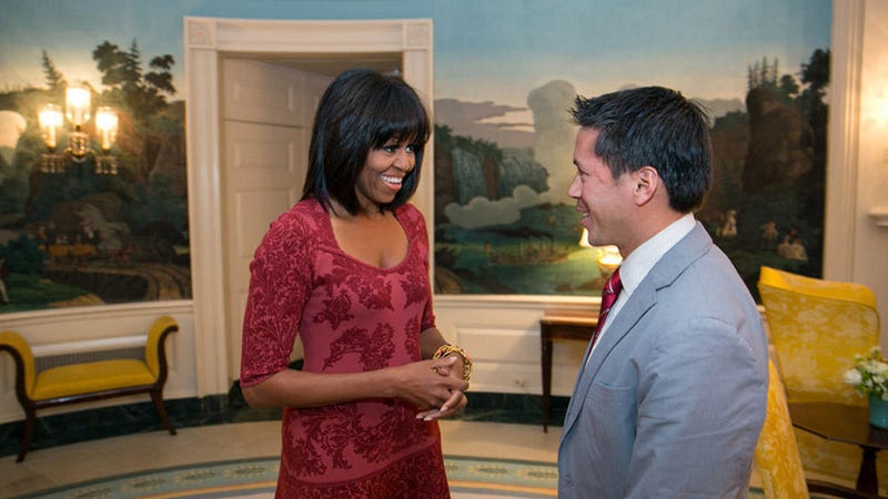 Illustration for article titled Are Michelle Obama's Bangs the New Michelle Obama's Arms?
