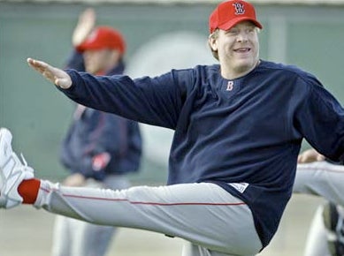 Illustration for article titled Anniversary Of Curt Schilling's "Bloody Sock" Game Solemnly Observed By Curt Schilling