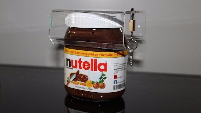 Este Candado Para La Nutella Comenzo Como Una Broma Y Ahora Arrasaおよびebay
