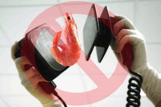 Illustration for article titled Ambulance Worker Tries to Cook a Prawn on a Dying Man's Chin Using a Defibrillator